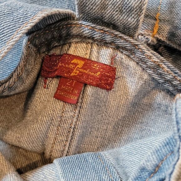 2T 7 for all mankind denim jumper Dress 💙 - Picture 4 of 4